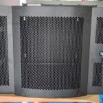 Wall Mount 9U, curver perforated door