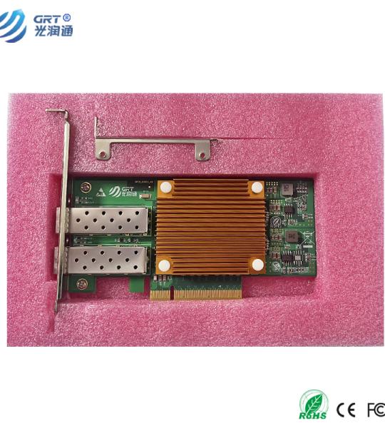 GH1002E-V3.1 10Gb Intel 82599ES Dual-port Fiber Optical PCIe NIC latest Network Cards for Server